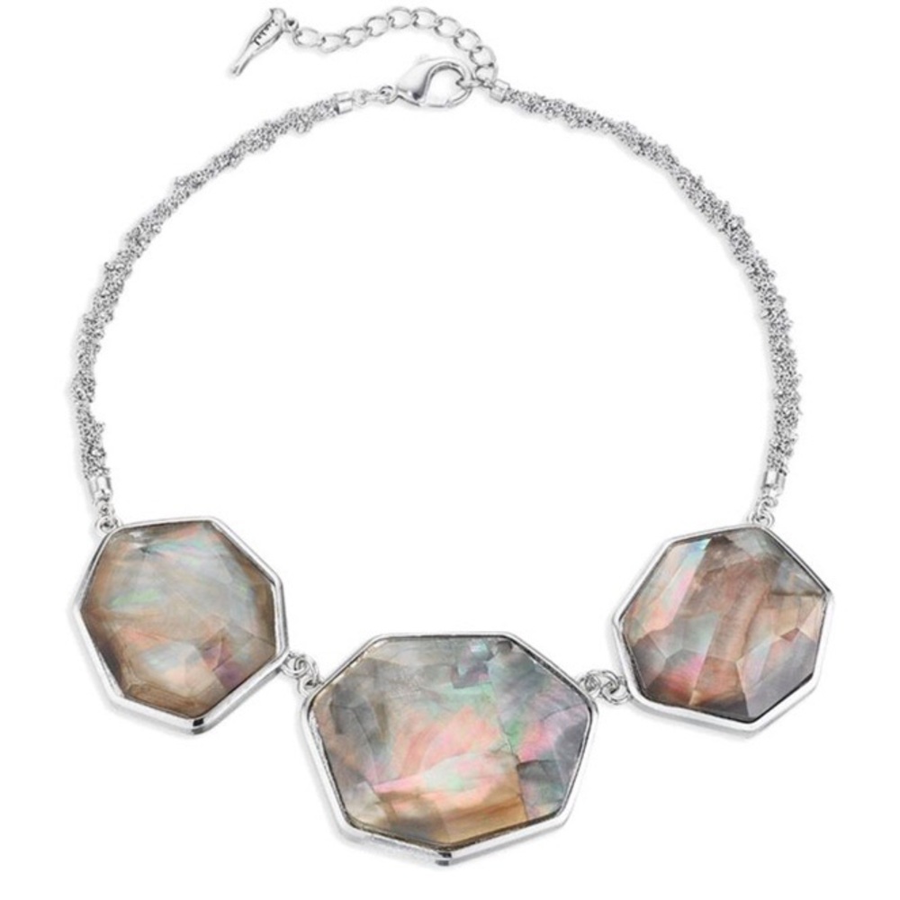 Ocean Lace Statement Necklace